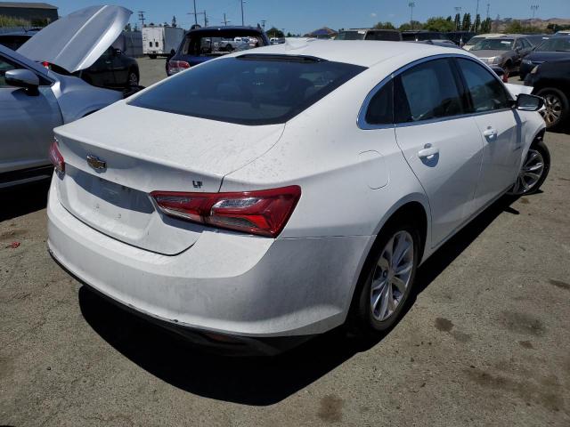 1G1ZD5STXMF050478 - 2021 CHEVROLET MALIBU LT WHITE photo 3