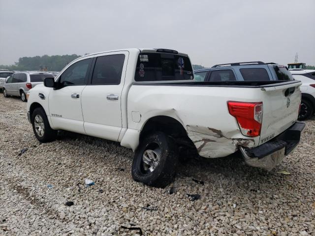 1N6AA1EJ4HN542058 - 2017 NISSAN TITAN S WHITE photo 2