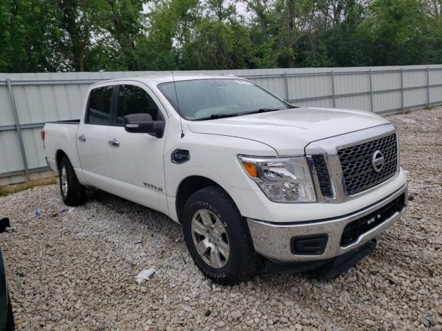 1N6AA1EJ4HN542058 - 2017 NISSAN TITAN S WHITE photo 4