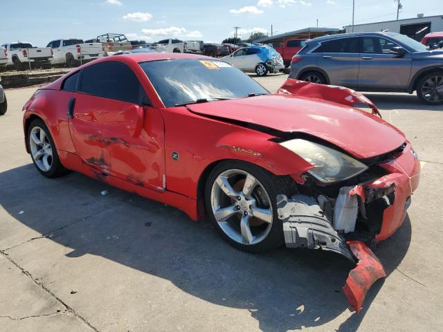 JN1BZ34D38M705220 - 2008 NISSAN 350Z COUPE RED photo 4