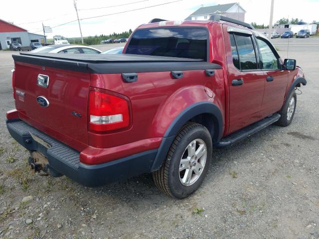 1FMEU51837UA06515 - 2007 FORD SPORT TRAC XLT RED photo 3