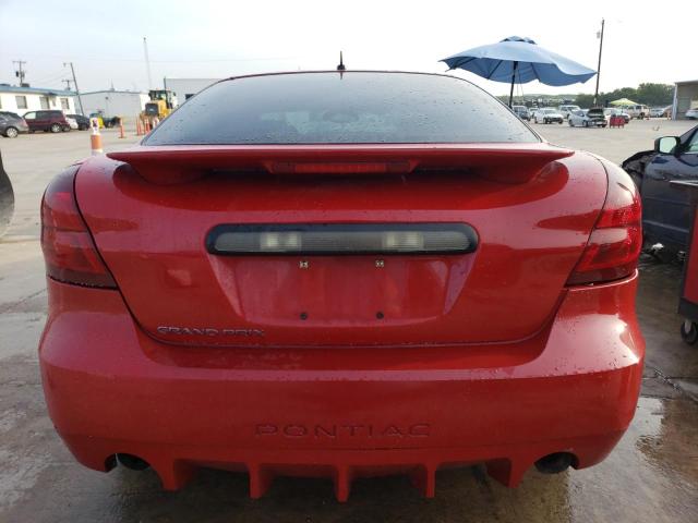 2G2WP582481100373 - 2008 PONTIAC GRAND PRIX 红色 照片 6