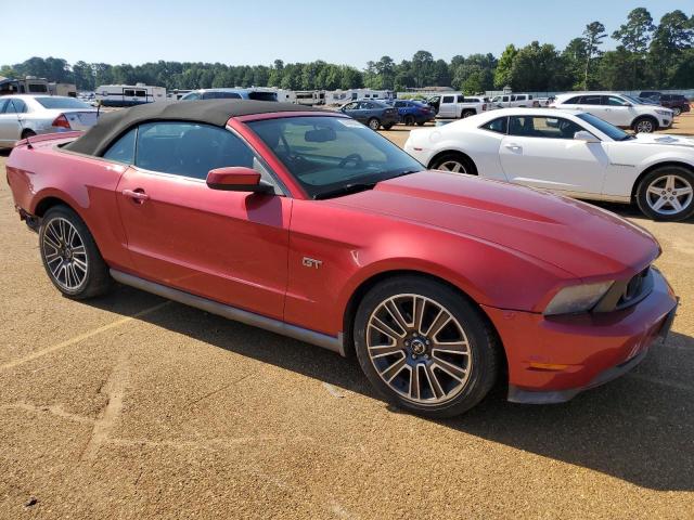 1ZVBP8FH5A5112827 - 2010 FORD MUSTANG GT RED photo 4