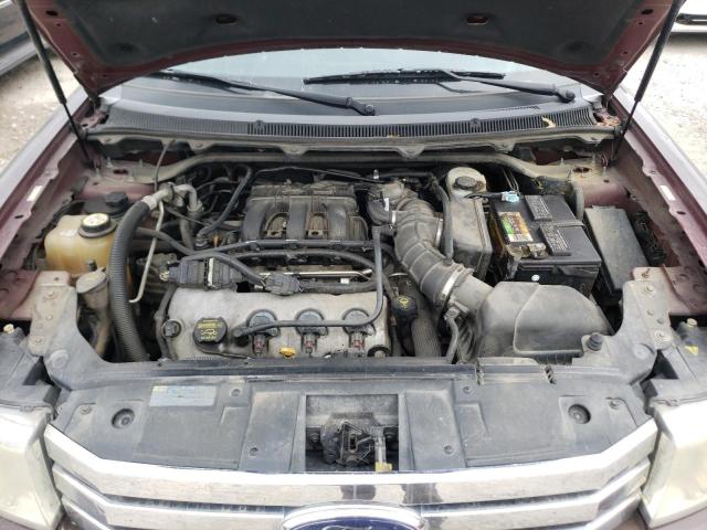 2FMEK63C49BA12586 - 2009 FORD FLEX LIMITED BURGUNDY photo 12