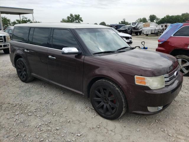 2FMEK63C49BA12586 - 2009 FORD FLEX LIMITED BURGUNDY photo 4