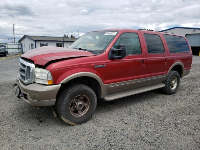 1FMNU45S03EB66629 - 2003 FORD EXCURSION EDDIE BAUER MAROON photo 1