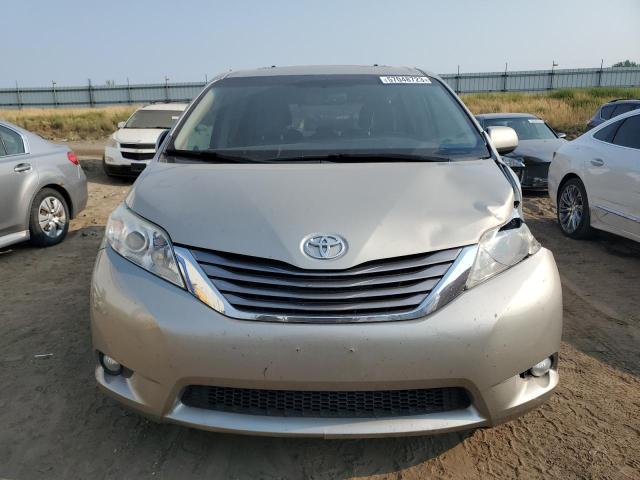 5TDYK3DCXGS735269 - 2016 TOYOTA SIENNA XLE TAN photo 5