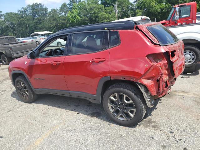 3C4NJDDBXJT199049 - 2018 JEEP COMPASS TRAILHAWK RED photo 2