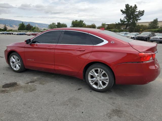 1G1115SL5EU105972 - 2014 CHEVROLET IMPALA LT RED photo 2