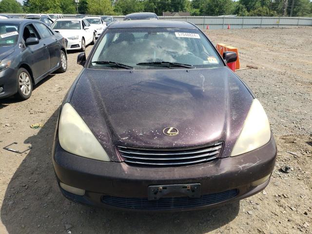 JTHBA30G845011792 - 2004 LEXUS ES 330 MAROON photo 5