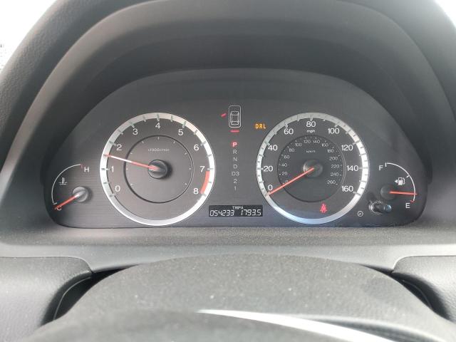 1HGCP26849A073592 - 2009 HONDA ACCORD EXL SILVER photo 9