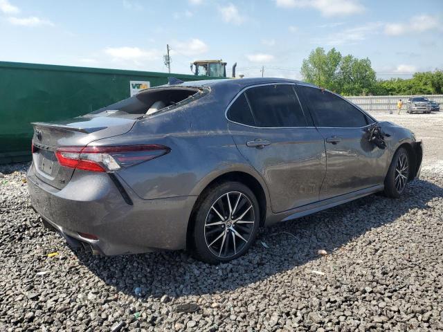 4T1T11AK8PU166250 - 2023 TOYOTA CAMRY SE NIGHT SHADE GRAY photo 3