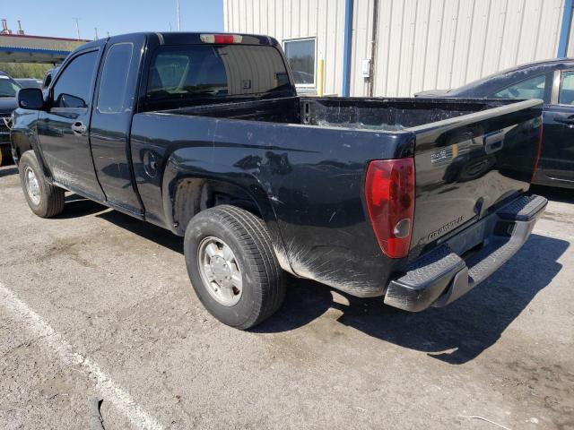 1GCDT199988108503 - 2008 CHEVROLET COLORADO BLACK photo 2