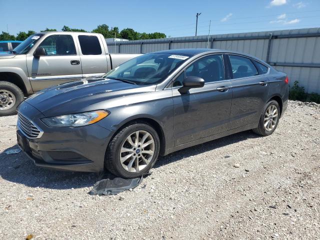 3FA6P0H70HR362371 - 2017 FORD FUSION SE GRAY photo 1