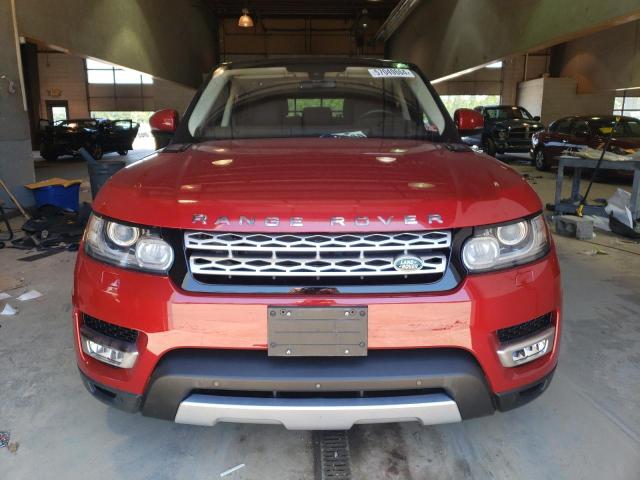 SALWR2VF1GA647433 - 2016 LAND ROVER RANGE ROVE HSE RED photo 5