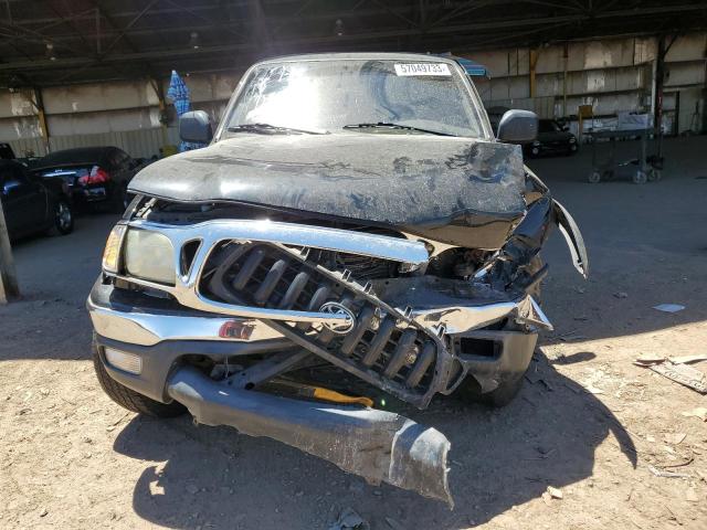 5TEGN92NX4Z440584 - 2004 TOYOTA TACOMA DOUBLE CAB PRERUNNER BLACK photo 5