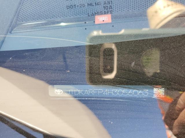 JTDKARFP4H3056063 - 2017 TOYOTA PRIUS PRIM 白色 照片 12