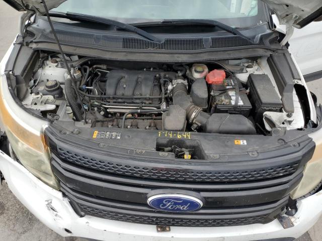1FM5K8AR7EGB37927 - 2014 FORD EXPLORER POLICE INTERCEPTOR 白色 照片 12