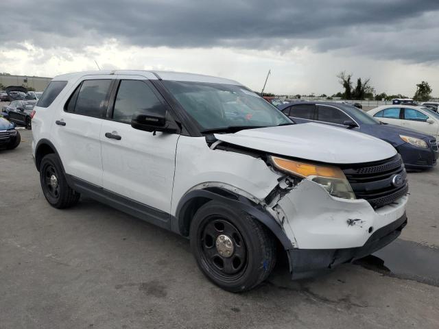 1FM5K8AR7EGB37927 - 2014 FORD EXPLORER POLICE INTERCEPTOR 白色 照片 4