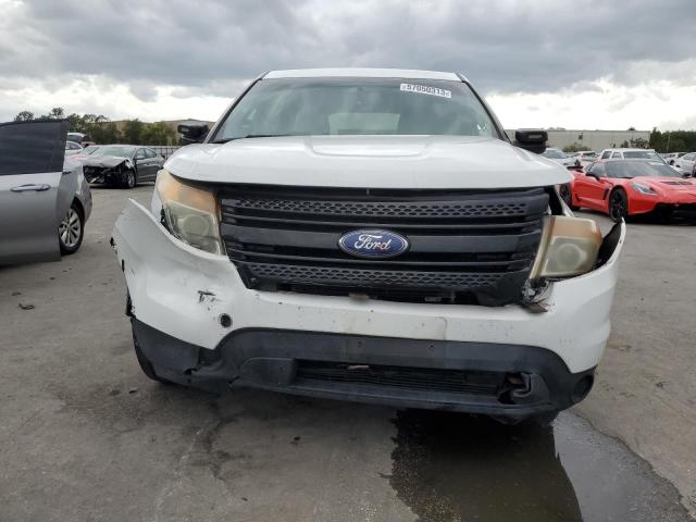 1FM5K8AR7EGB37927 - 2014 FORD EXPLORER POLICE INTERCEPTOR 白色 照片 5