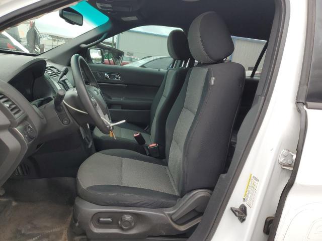 1FM5K8AR7EGB37927 - 2014 FORD EXPLORER POLICE INTERCEPTOR 白色 照片 7