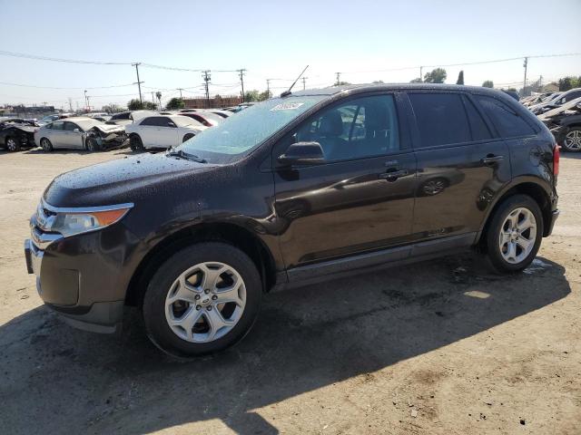 2FMDK4JC4DBA03172 - 2013 FORD EDGE SEL MAROON photo 1