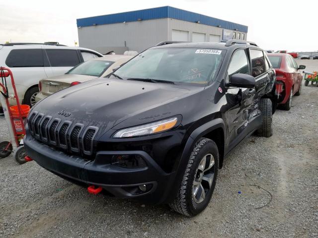 1C4PJMBS8EW188109 - 2014 JEEP CHEROKEE TRAILHAWK  photo 2