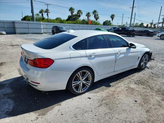 WBA4E3C35HG187374 - 2017 BMW 440I GRAN COUPE WHITE photo 3