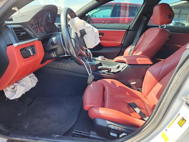 WBA4E3C35HG187374 - 2017 BMW 440I GRAN COUPE WHITE photo 7