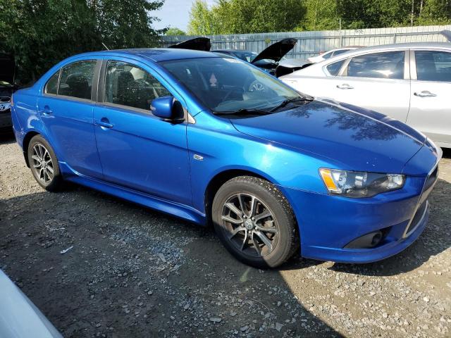 JA32V2FW7FU011546 - 2015 MITSUBISHI LANCER SE BLUE photo 4