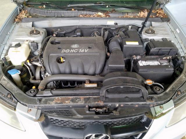 5NPET46C68H376996 - 2008 HYUNDAI SONATA GLS  photo 7