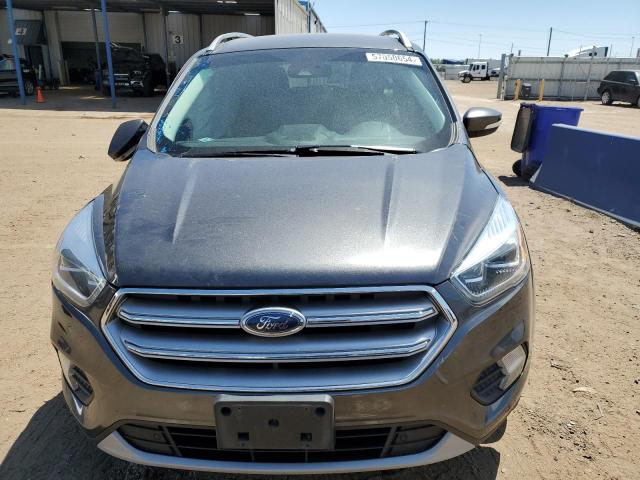 1FMCU9J98HUA14344 - 2017 FORD ESCAPE TITANIUM GRAY photo 5