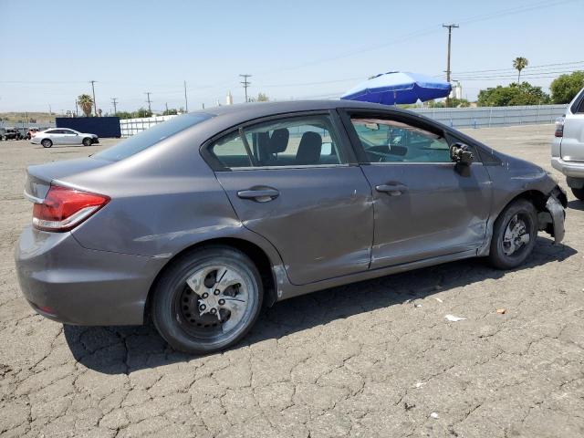 19XFB2F59FE246385 - 2015 HONDA CIVIC LX GRAY photo 3