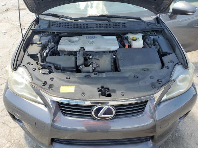 JTHKD5BH6C2087696 - 2012 LEXUS CT 200 GRAY photo 11