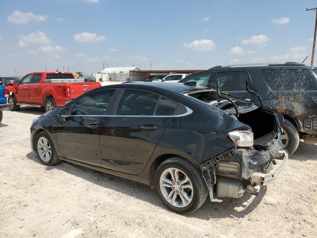 1G1BE5SMXK7124173 - 2019 CHEVROLET CRUZE LT BLACK photo 2