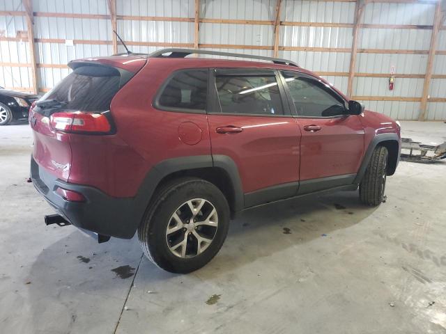 1C4PJMBB3EW160508 - 2014 JEEP CHEROKEE TRAILHAWK RED photo 3