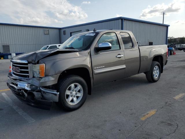 1GTR1VE07CZ267422 - 2012 GMC SIERRA C1500 SLE BROWN photo 1