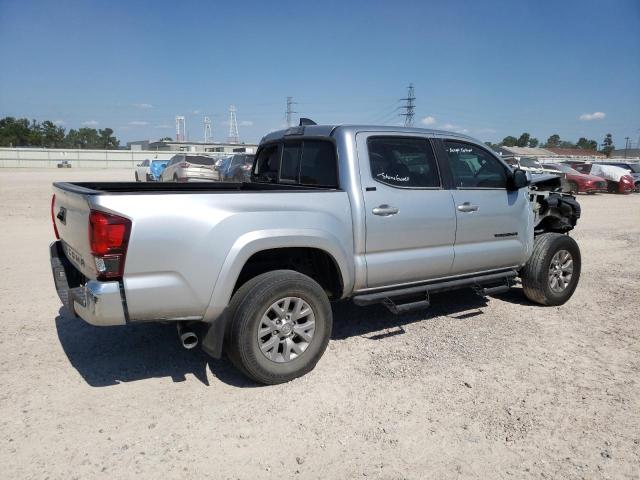 3TYAX5GN6NT057245 - 2022 TOYOTA TACOMA DOUBLE CAB SILVER photo 3