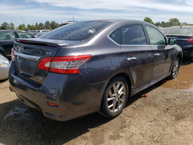 3N1AB7AP4DL746885 - 2013 NISSAN SENTRA SR S GRAY photo 3