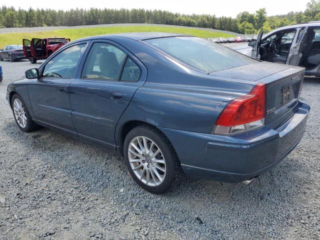 YV1RS592972616727 - 2007 VOLVO S60 2.5T BLUE photo 2