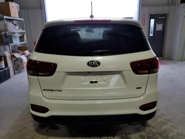 5XYPG4A33LG661501 - 2020 KIA SORENTO L WHITE photo 6