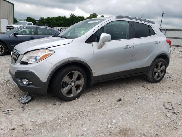 KL4CJBSB6DB096967 - 2013 BUICK ENCORE CONVENIENCE SILVER photo 1