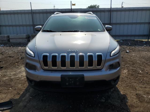 1C4PJLCB9EW158660 - 2014 JEEP CHEROKEE LATITUDE SILVER photo 5