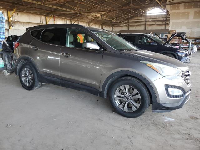 5XYZU3LB9DG114850 - 2013 HYUNDAI SANTA FE S GRAY photo 4