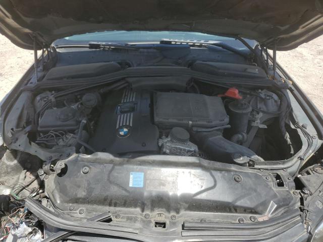 WBANW135X9C161207 - 2009 BMW 5 SERIES I GRAY photo 11