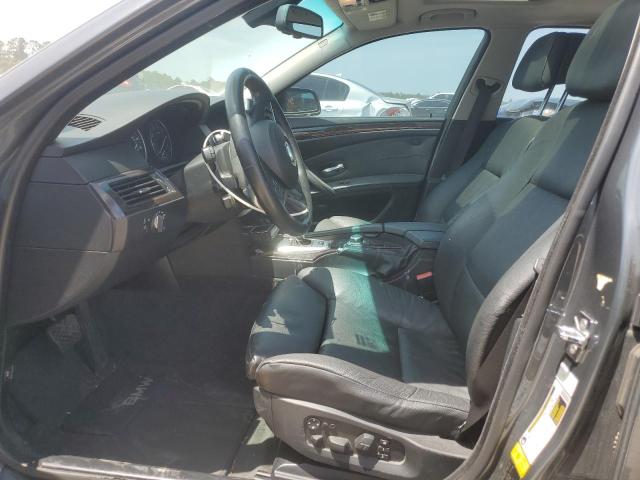 WBANW135X9C161207 - 2009 BMW 5 SERIES I GRAY photo 7