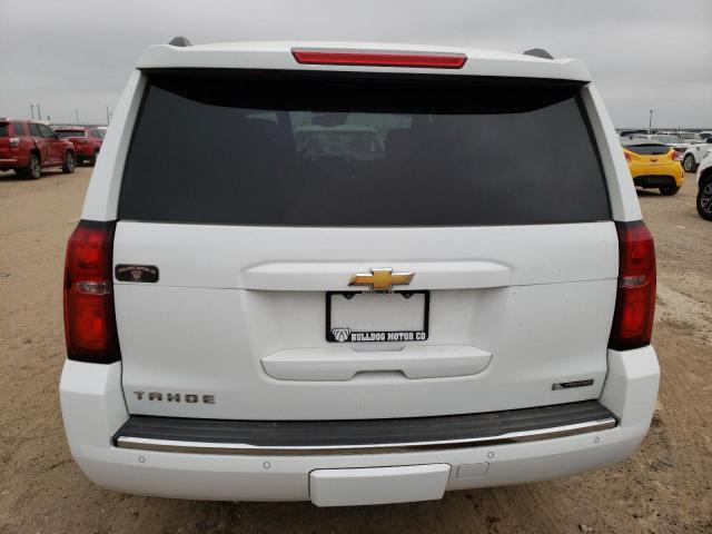 1GNSKCKC1JR164874 - 2018 CHEVROLET TAHOE K1500 PREMIER WHITE photo 6