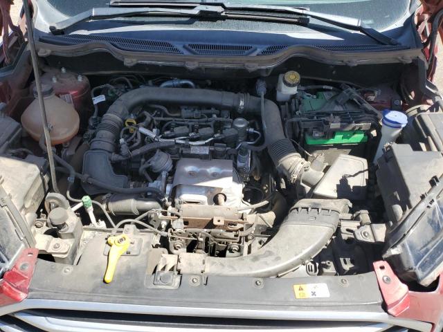 MAJ3P1TE6JC234767 - 2018 FORD ECOSPORT SE წითელი ფოტო 12