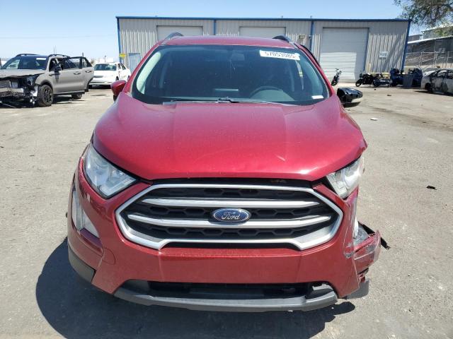 MAJ3P1TE6JC234767 - 2018 FORD ECOSPORT SE წითელი ფოტო 5