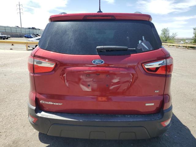 MAJ3P1TE6JC234767 - 2018 FORD ECOSPORT SE წითელი ფოტო 6